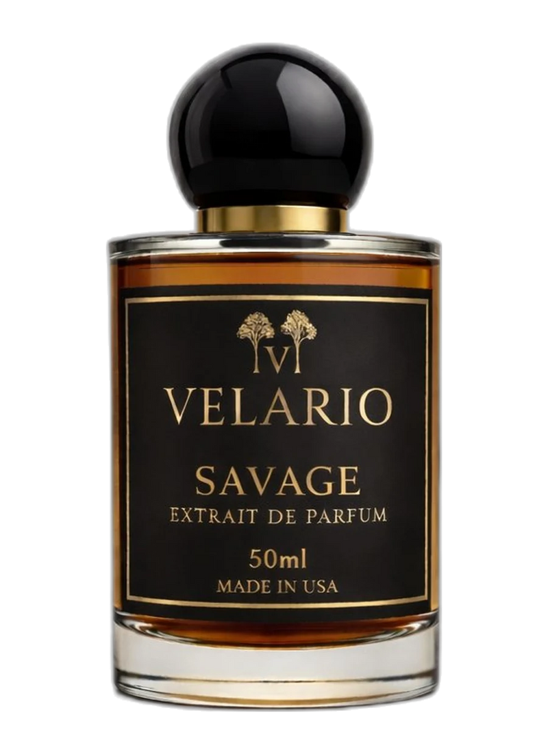 Velario Savage fragrance bottle