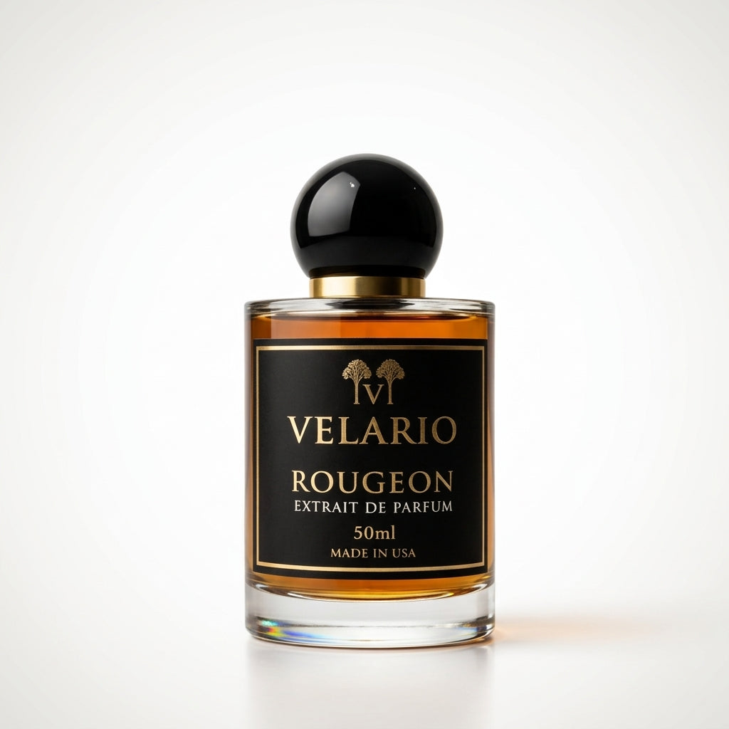 Velario Rougeon 50ml Extrait de Parfum — front bottle on a white background