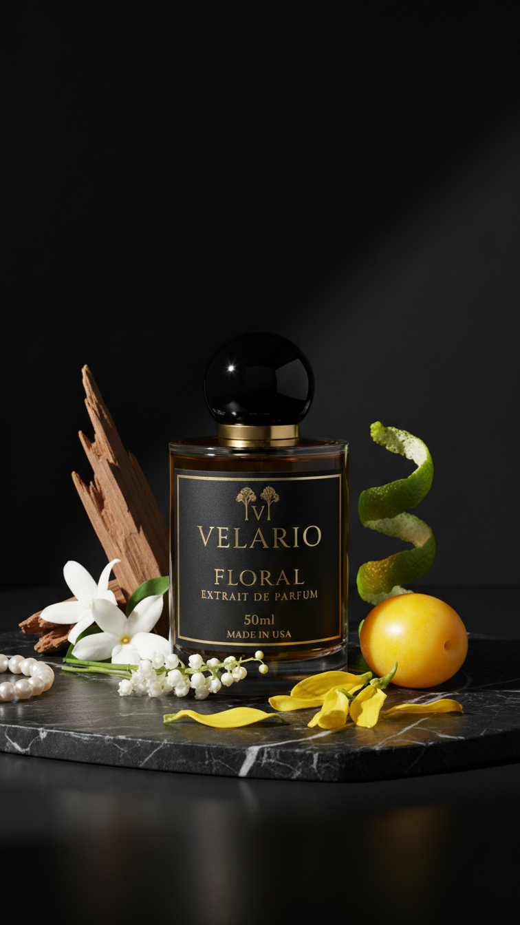 Velario Floral Inspirado en J'adore