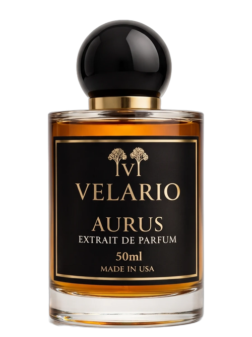 Velario Aurus 50ml Extrait de Parfum — centered bottle cutout