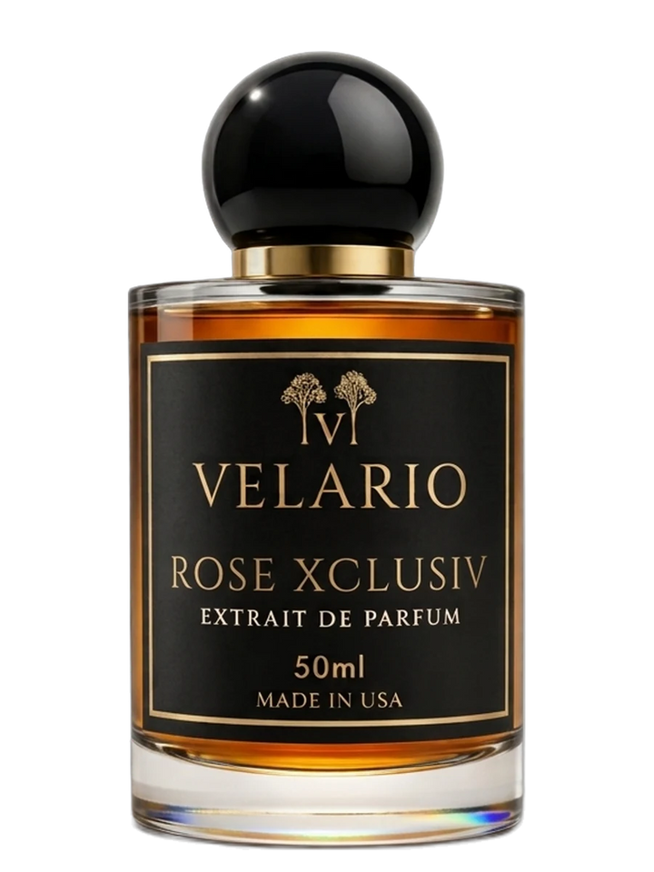 Velario Rose Xclusiv 50ml Extrait de Parfum — centered bottle cutout