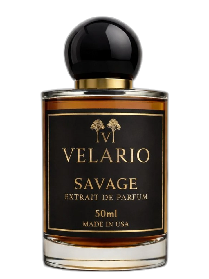 Velario Savage 50ml Extrait de Parfum — centered bottle cutout